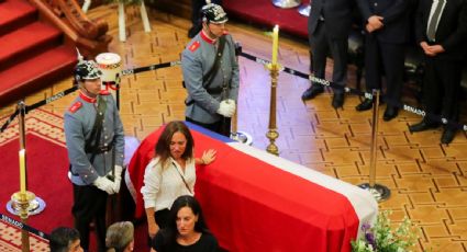 Velan en la antigua sede del Congreso de Chile al expresidente Piñera