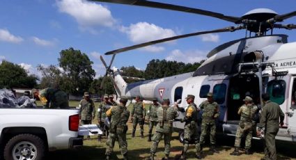 Atacan con armas de alto poder un helicóptero del Ejército que sobrevolaba la Sierra Madre del Sur en Michoacán