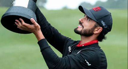 El golfista mexicano Abraham Ancer conquista el torneo de Hong Kong del circuito LIV que otorga una bolsa de cuatro millones de dólares