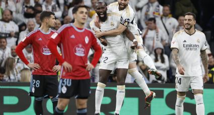 El Real Madrid golea al Celta de Vigo y mantiene la distancia en el liderato de siete puntos sobre el Girona