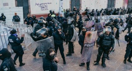 Protesta feminista en Zacatecas: exigen renuncias de funcionarios y disculpas tras agresiones policiales en la marcha del 8M