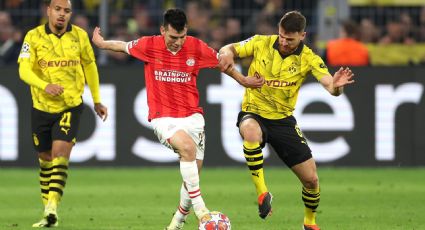 'Chucky' Lozano y el PSV se despiden de la Champions con derrota ante Borussia Dortmund, que avanza a Cuartos