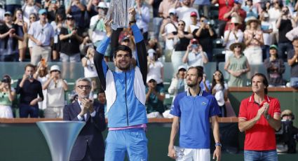 Carlos Alcaraz vence a Daniil Medvedev en la Final de Indian Wells y ya es el segundo español con más títulos Masters 1000