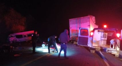 Accidente en la carretera Victoria-Monterrey deja ocho personas muertas, entre ellas una menor de edad