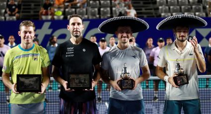 El mexicano Santiago González termina como Subcampeón en dobles del Abierto de Acapulco