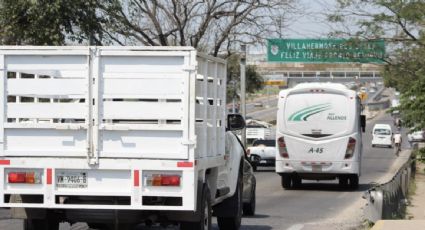 Encuentran cabeza humana en puente vehicular de carretera en Tabasco