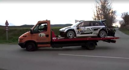 Hubo cuatro muertos y siete heridos después de que un carro de rally en Hungría se saliera del camino