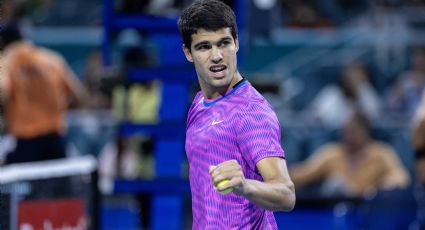 Carlos Alcaraz derrota a un 'disminuido' Gael Monfils y avanza a octavos de final del Abierto de Miami