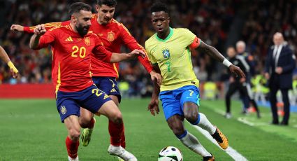 España y Brasil unen fuerzas contra el racismo; el amistoso se salda con trepidante empate en el Bernabéu