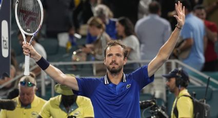 Daniil Medvedev derrota a Nicolás Jarry y avanza a semifinales del Abierto de Miami