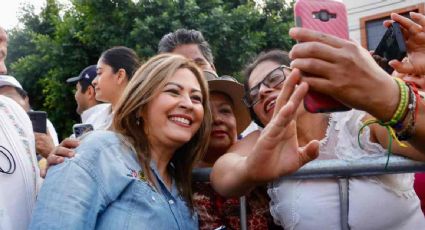 "Estamos aquí para decirle no a seis años más de corrupción, de nepotismo y de violencia": Lucy Meza en su arranque de campaña en Morelos