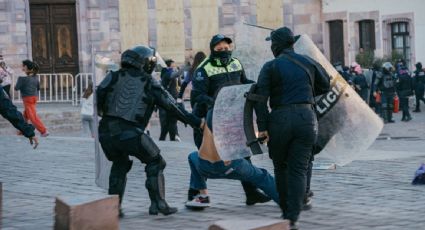 Gobierno de Zacatecas justifica agresión a manifestantes del 8M y pide a afectadas denunciar