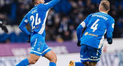 ¡Con el sello de la casa! El mexicano Luis Chávez marca un golazo en triunfo del Dinamo de Moscú