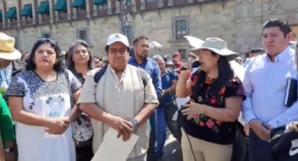 AMLO reanuda el diálogo con maestros de la CNTE en Palacio Nacional