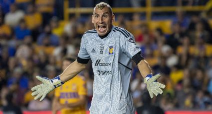 Nahuel Guzmán, portero de Tigres, ofrece disculpas a Esteban Andrada tras  molestar con un láser a jugadores de Rayados