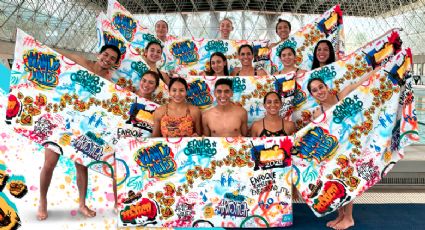 Selección Mexicana de Natación Artística saca a la venta toalla olímpica para reunir recursos rumbo a París 2024