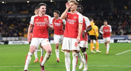 El Arsenal vence al Wolverhampton y se apodera del liderato de la Premier League de manera provisional