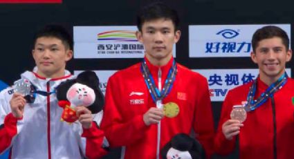 El mexicano Randal Willars conquista medalla de bronce en plataforma 10m de la Súper Final de Clavados en China