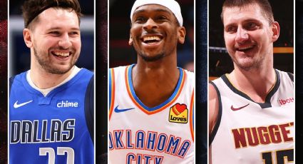 Luca Doncic, Gilgeous Alexander y Nikola Jokic están en la terna finalista al Jugador Más Valioso de la NBA