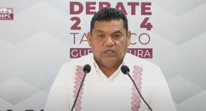 "Gracias a legisladores de Morena, la corrupción es ley en México", dice Javier May, candidato oficialista al gobierno de Tabasco