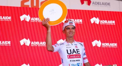 El ciclista mexicano Isaac del Toro renueva con el equipo UAE Emirates hasta 2029: "Aprendo todos los días"