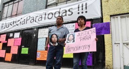 Protestan frente al domicilio del feminicida de Iztacalco y culpan a la fiscalía de la CDMX de no haber actuado desde hace años para detenerlo