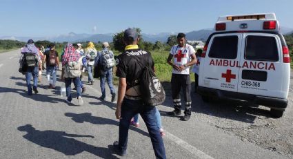 Mueren tres migrantes que viajaban en caravana tras ser arrollados por un tractocamión en Oaxaca