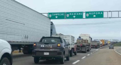 Apagón provoca caída de sistema de cobro en autopista de Campeche y causa caos vial