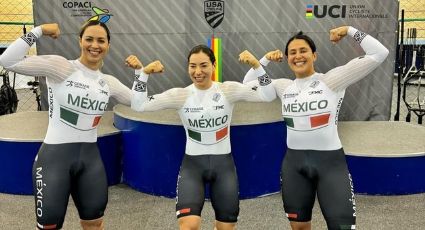 Equipo femenil mexicano de ciclismo de pista gana oro en Campeonato Panamericano y logra su boleto olímpico a París 2024