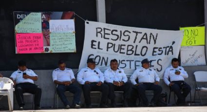 Mil 250 policías de Campeche han promovido amparos para evitar su despido y cargos penales por el paro que iniciaron hace tres semanas