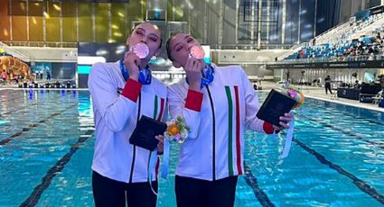 Las mexicanas Daniela Ávila y Fernanda Carmona conquistan medalla de bronce en la Copa del Mundo de Natación Artística en Beijing