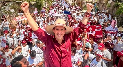 Rommel Pacheco cuestiona que Xóchitl Gálvez mostró al revés la bandera de México en el debate; le llueven críticas al exclavadista