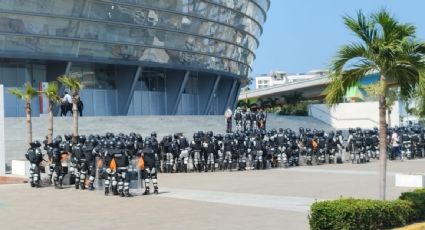 Ejército y Guardia Nacional despliegan fuerte operativo en Acapulco previo a la inauguración del Tianguis Turístico