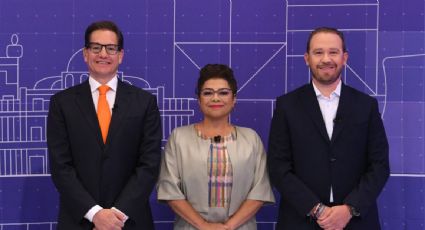 Último debate entre Taboada, Brugada y Chertorivski:  persisten los señalamientos por el "Cártel Inmobiliario" y la inseguridad en la CDMX