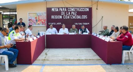 Mesa para la Paz de Coatzacoalcos sesiona en la escuela víctima de extorsión y acuerdan darle vigilancia permanente