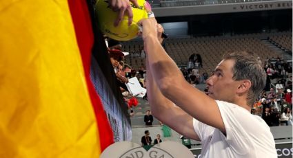 Rafa Nadal es recibido entre ovaciones en Roland Garros, donde buscará su decimoquinto título