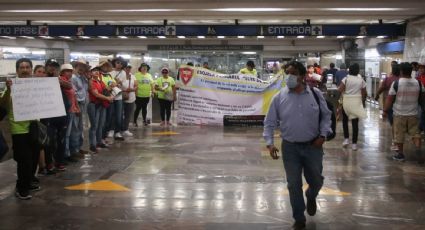 Nueva jornada de protesta de la CNTE en la CDMX: dan acceso libre a usuarios en las líneas 1, 2 y 3 del Metro