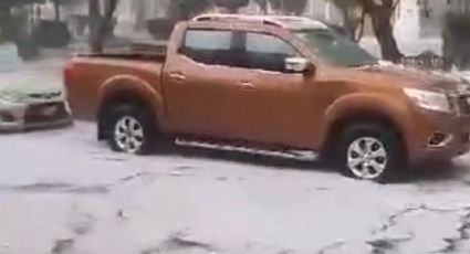 Lluvia y granizo causan inundaciones en una docena de colonias de la capital de Puebla