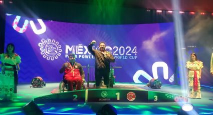 ¡Campeón del mundo! El mexicano Miguel Meléndez gana medalla de oro en Para Powerlifting en Acapulco