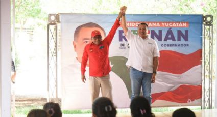 Dirigente y militantes del PT en Kanasín se suman a Renán Barrera, candidato del PAN, PRI y Nueva Alianza al gobierno de Yucatán