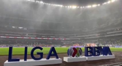 La fuerte lluvia en el Estadio Azteca retrasa el inicio de la Final de Vuelta entre América y Cruz Azul