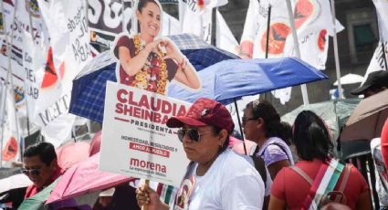 Acarreo de multitudes al mitin de Sheinbaum en el Zócalo causa caos y congestión en las calles aledañas