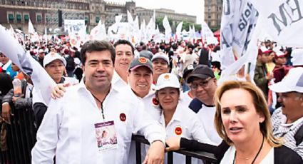 "Seguro fue algún priista o panista necesitado para sus cierres de campaña", ironiza Pedro Haces tras el robo de su cartera en el mitin de Sheinbaum