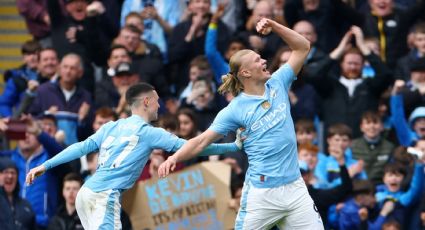 Haaland responde con cuatro goles en paliza del Manchester City que lo mantiene en la lucha por la Premier