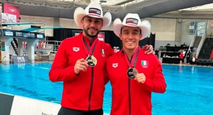 Los mexicanos Juan Celaya y Jahir Ocampo conquistan medalla de oro en trampolín 3m de la ‘Copa Canadá de Clavados’