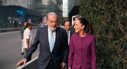 Claudia Sheinbaum asegura que no habló de la volatilidad del peso con Carlos Slim