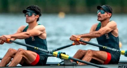 Los mexicanos Alexis López y Miguel Carballo consiguen medalla de plata en la Copa del Mundo de Remo en Polonia