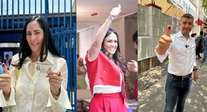 Candidatos opositores por las alcaldías de la CDMX celebran la gran participación ciudadana en el proceso electoral