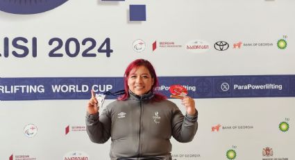 La mexicana Amalia Pérez impone récord de América en la Copa del Mundo de Para Powerlifting 2024