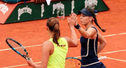 La mexicana Giuliana Olmos avanza en dobles a Cuartos de Final de Roland Garros tras vencer a una de las duplas favoritas